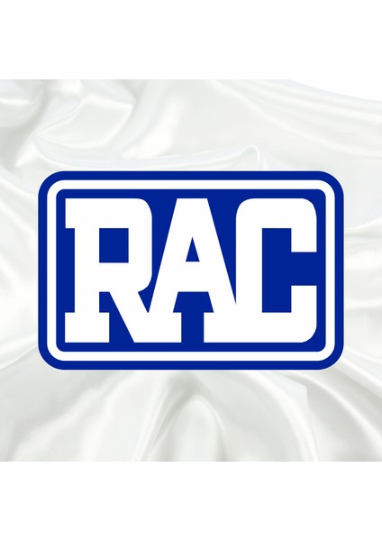RAC Otomobil Kulübü Pleksi Panjur Arması - 1 I Universal Vidalı Oto Panjur Süsü I Araba Panjur Süsü