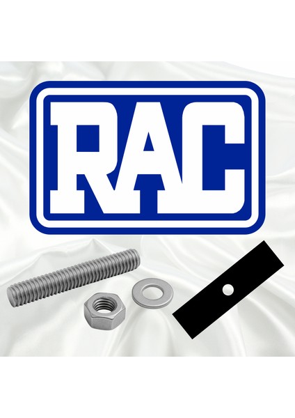 RAC Otomobil Kulübü Pleksi Panjur Arması - 1 I Universal Vidalı Oto Panjur Süsü I Araba Panjur Süsü modelleri
