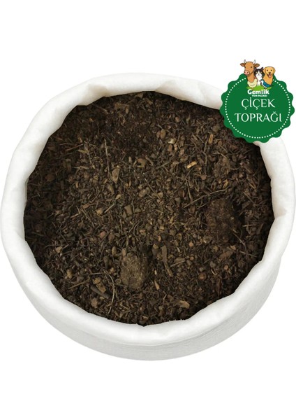 Torflu Gübreli Çiçek Toprağı 10 Litre – Besleyici, Hava Geçirgen ve Kullanıma Hazır