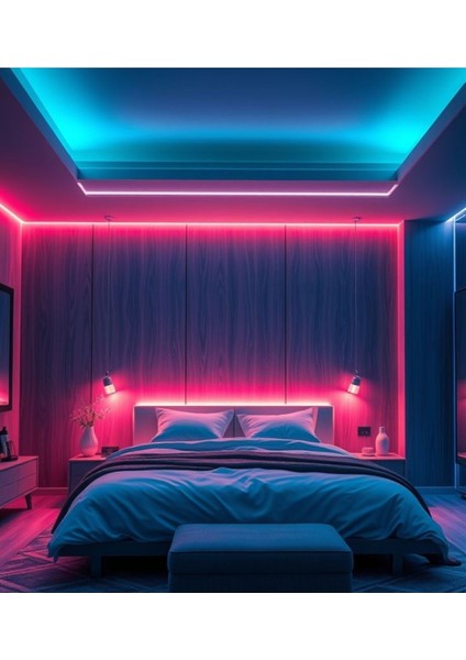 50 cm Şeffaf Rgb 16 Renk Kumandalı Çubuk Şerit LED Renk Değiştiren LED Işık SB-6540 fiyatları
