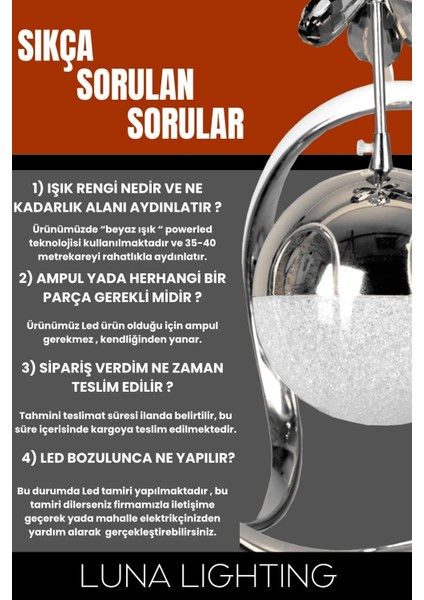 Zümrüt Model Şık Tarz Modern Yemek Oturma Çocuk Odası Salon Ledli Avize fiyatları