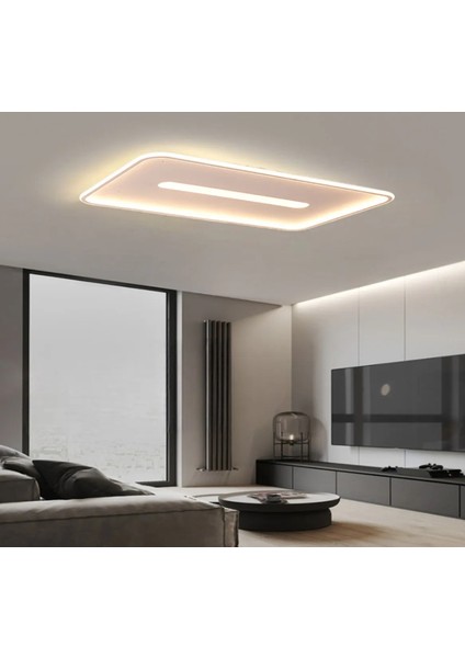Gold 60X90CM Dikdörtgen 3000K Işık Rengi,kumandalı LED Tavan Lambası,avize,modern Aydınlatma, Dekoratif Işık fiyatları