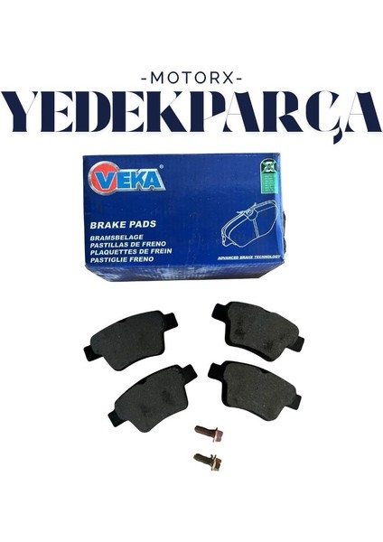 Fren Balata Arka Peugeot 307 1.6 90 Hp 2000-2007 / 307 1.6 Hdı 90 Hp 2000-2007 / 207 1.4 Hdı 2006-2012 / 207 1.6i 16V 2006-2012 / Cıtroen 1138.0 4254.40 4253.25 4253.99 4253.2