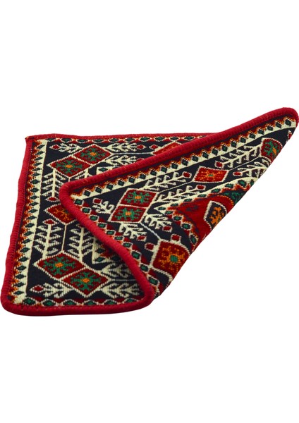 Dekoratif Otantik Çift Taraflı Fermuarlı Kilim Şark Köşesi Minder Kılıfı (40CMX41CM) Mod5 modelleri