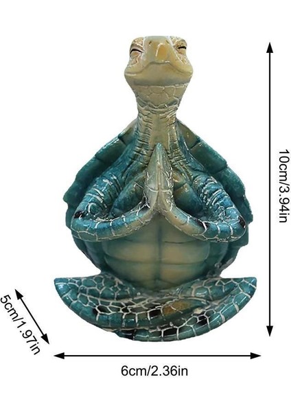 Luxıxı 10CM Reçine Dekorasyon Süsleme Meditasyon Deniz Kaplumbağası Meditasyon Deniz Kaplumbağası Hayvan Heykeli Dekorasyon Süsleme Reçine El Sanatları (Yurt Dışından) fiyatları