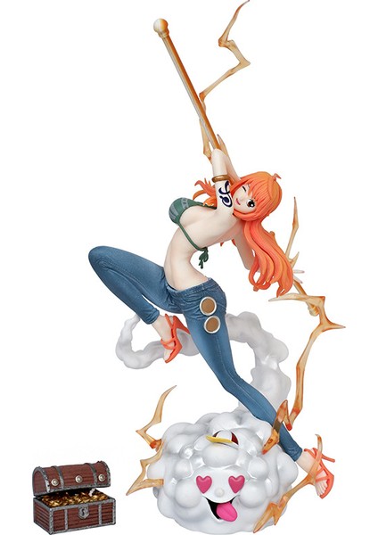 30 cm One Piece Iu Rezonans Nami Hasır Şapka Model Süsleri (Yurt Dışından)