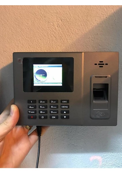 Parmak Izi Kartlı Personel Takip Cihazı-Maaş Programı(10 Kart Hediyeli)