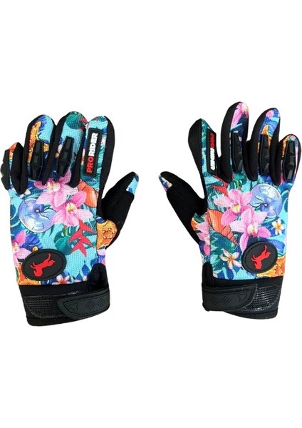 Motosiklet Çocuk Eldiveni Tpr Velcro Kids Motor Eldiven Flower fiyatları