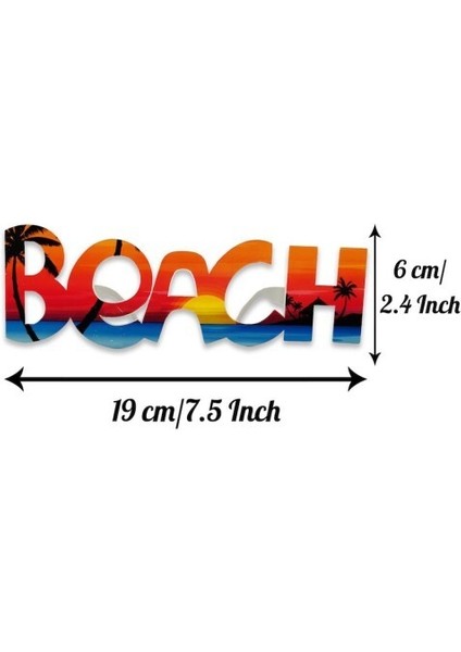 Beach Yazılı Parti Gözlüğü fiyatları