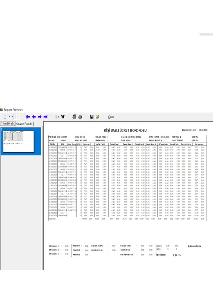 Parmak Izi Kartlı Personel Takip Cihazı-Maaş Programı(10 Kart Hediyeli)