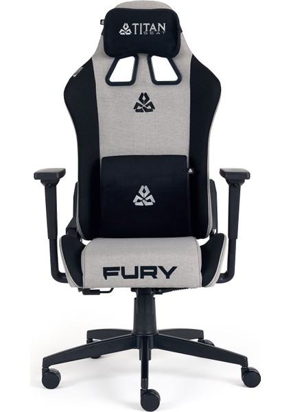 Fury Gray Kumaş Oyuncu Koltuğu