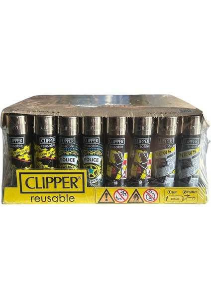 Clipper Pocket Crimes Taşlı Çakmak 48 Adet 2800 fırsatları