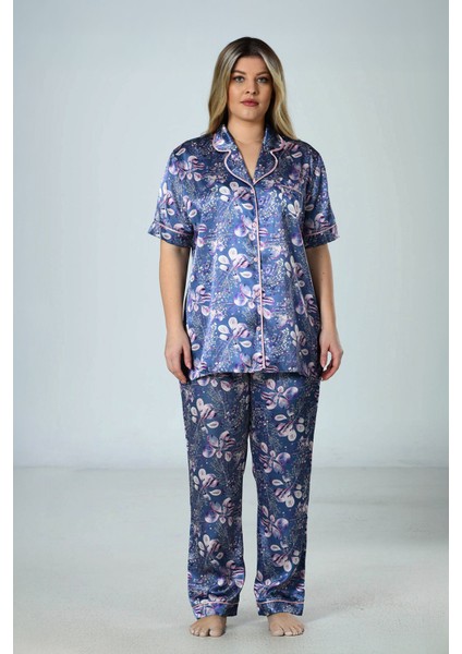 Premium Saten Çeyizlik Kadın Pijama Takımı – Kore Ipeği Dokusu, Dantel Detaylı, Hediye Kutulu fiyatları