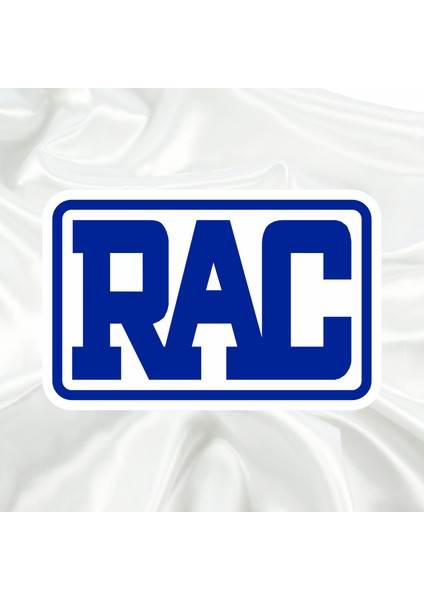 RAC Otomobil Kulübü Pleksi Panjur Arması - 2 I Universal Vidalı Oto Panjur Süsü I Araba Panjur Süsü
