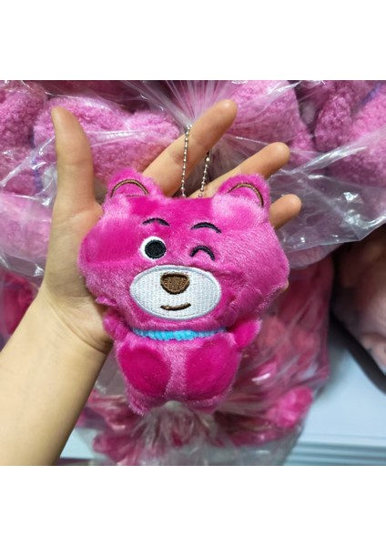 Yeni 1 Adet Karikatür Çanta Kolye Peluş Bebek Anahtarlık Okul Çantası Sevimli Çekicilik Bebekler (Yurt Dışından)