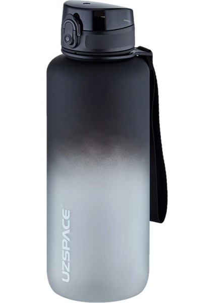 1500ML Renkli Soft Touch Çift Renk Tritan Su Şişesi, Motivasyonlu ve Şık Tasarım