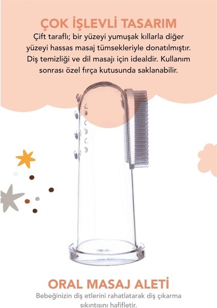 Nessiworld Babyton Silikon Ikili Parmak Fırça fiyatları
