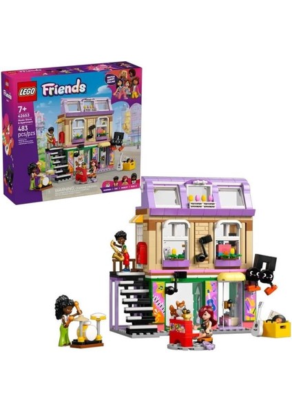 Nessiworld 42653 LEGO Friends Müzik Mağazası 483 Parça +7 Yaş