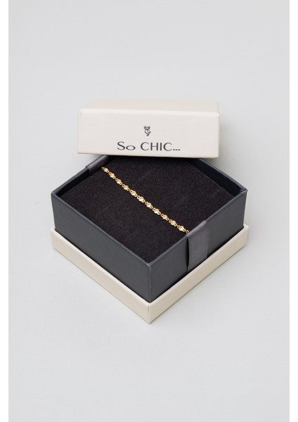 Lavinya 18 Ayar Sarı Altın Kaplama 25 cm Gümüş Hal Hal indirimleri