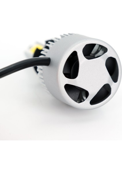360 Slim LED Fanlı Xenon Far Lambası Limon Sarısı H3 Soket ile Uyumlu indirimleri