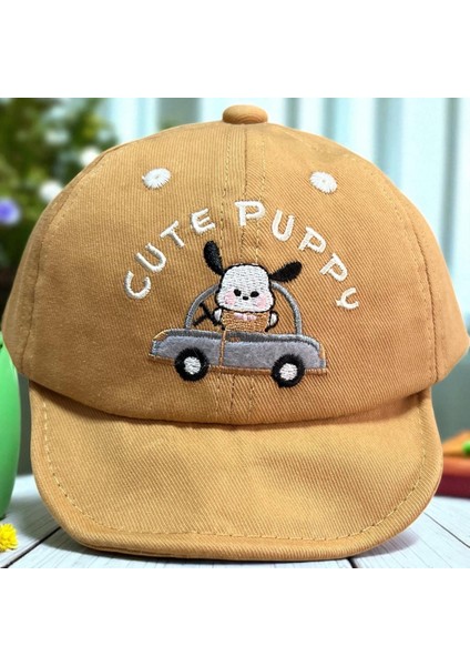 1/3 Yaş Puppy Erkek Çocuk Kep (48-50 Cm) Camel