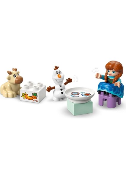 Nessiworld 10455 LEGO Duplo Anna ve Elsa'nın Karlar Ülkesi Şato Partisi 54 Parça +2 Yaş modelleri