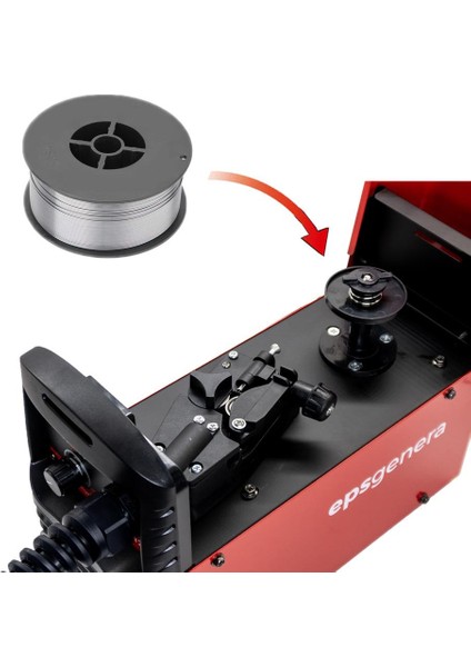 K108 Gazsız Gazaltı Mıg Kaynak Teli 0.8 mm (1 kg Makara)