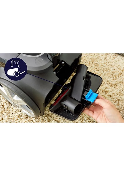 Powerpro Max Torbasız Elektrikli Süpürge Ince Tozların %99,9'unu* Toplar ve Hapseder fırsatları