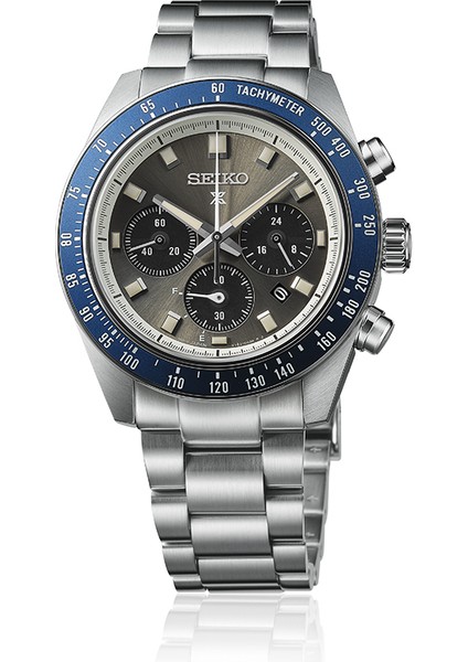 SSC939 Time Saat Garantili Tachymeter Solar Mekanizma Safir Çizilmez Cam 10 Atm Suya Dayanıklı Metalik Renk Erkek Kol Saati