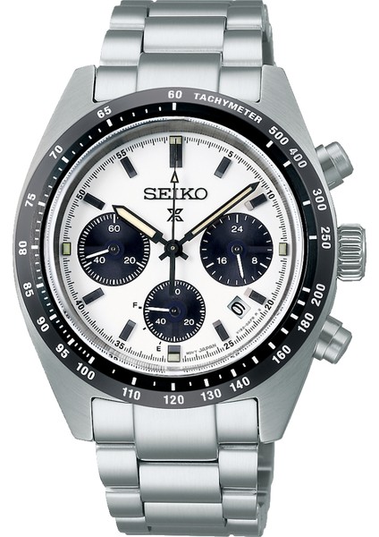 SSC813 Time Saat Garantili Tachymeter Solar Mekanizma Safir Çizilmez Cam 10 Atm Suya Dayanıklı Metalik Renk Erkek Kol Saati