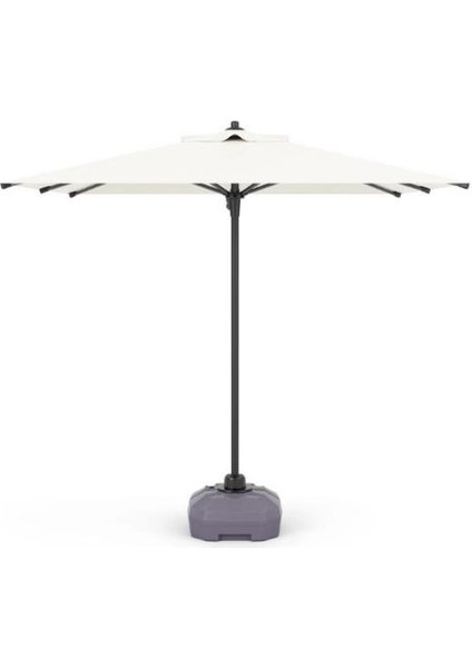 Alubrella Güneş Şemsiyesi Kare, 210 Cm, Krem Rengi Su Geçirmez Kumaş fiyatları