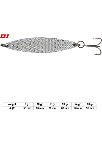 Hylaz 3d-Hologram 6gr CL01 Kaşık