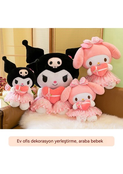 Çocuk Doğum Günü Hediyesi Için Sanrio Cool Kuromi Melody Peluş Oyuncak Bebek (Yurt Dışından) fırsatları