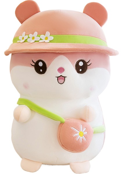 Luxıxı 45CM Hamster Yastık Sevimli Büyük Süper Yumuşak Fare Peluş Oyuncak Çocuk Kız (Yurt Dışından)