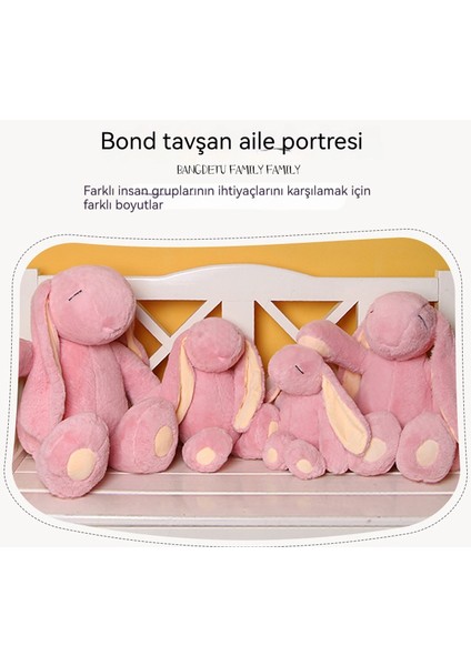 Yaratıcı Karikatür Tavşan Peluş Bond Tavşan Bebek (Yurt Dışından) fiyatları