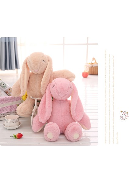 Yaratıcı Karikatür Tavşan Peluş Bond Tavşan Bebek (Yurt Dışından) modelleri