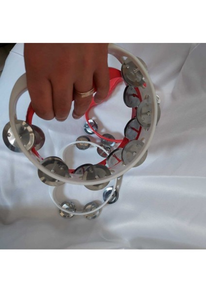 15'li Kırmızı-Beyaz Tef Seti, Kına ve Defi Için Özel Üretim modelleri