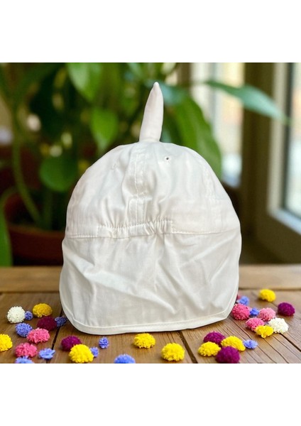 1/3 Yaş Dangerous Shark Erkek Çocuk Kep (48-50 Cm) Beyaz fiyatları