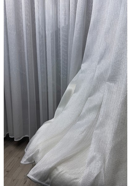 Crystaline Kusursuz Dökümlü Orjinal KAR600 (1x2.5 Orta Pile Dikişli) Tül Perde indirimleri