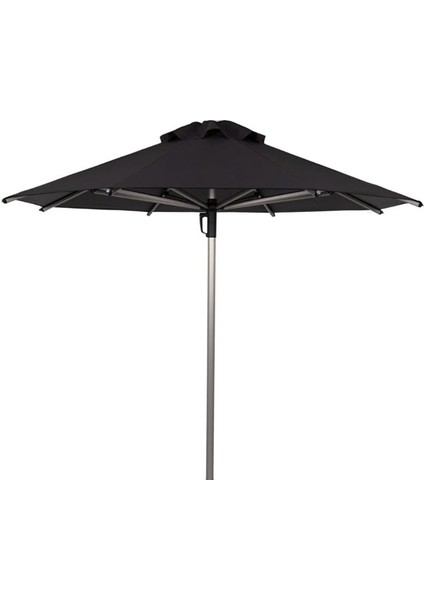 Alubrella Güneş Şemsiyesi Yuvarlak, 250 cm Çaplı, Antrasit Renkli Su Geçirmez Kumaş fiyatları