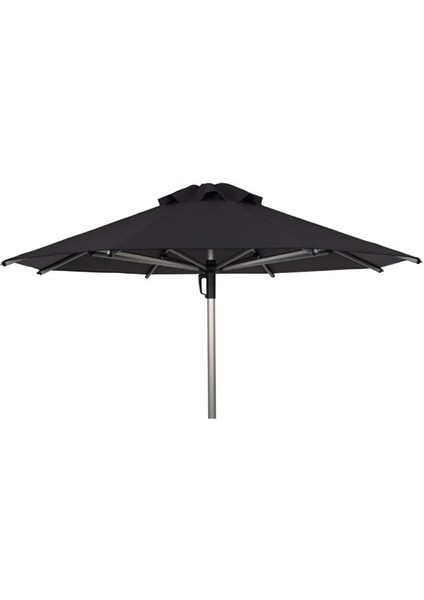 Alubrella Güneş Şemsiyesi Yuvarlak, 250 cm Çaplı, Antrasit Renkli Su Geçirmez Kumaş modelleri