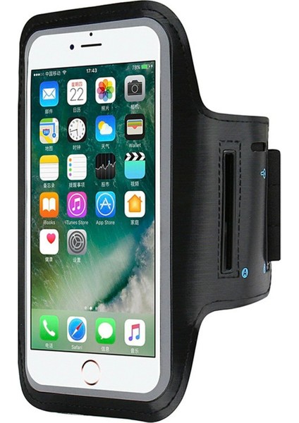 Siyah Spor Kol Bandı, Telefon Tutucu ve Kılıf Uyumu, Koşu ve Spor Için Ideal modelleri