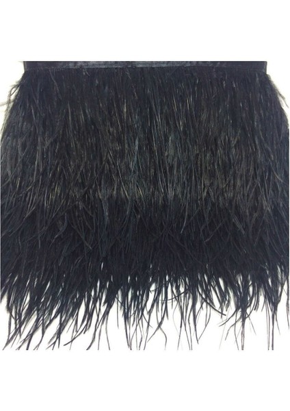 Devekuşu Tüyü Siyah 80 Cm, Dekor ve El Sanatları Için Şık Malzeme