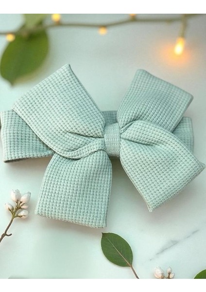 Cap&more Saç Bandı Ikili Fiyonk Mint Yeşili
