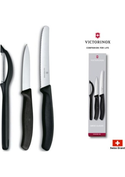 Swiss Classic 3lü Kesme / Soyma Seti 6.7113.31 (Özel Kutulu Set) indirimleri