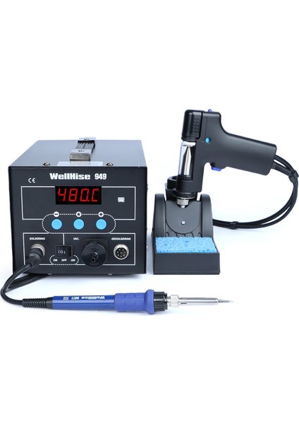 WellHise 949 Vakumlu Havya İstasyonu Lehim Sökme Tabancalı Isı Ayarlı fiyatları