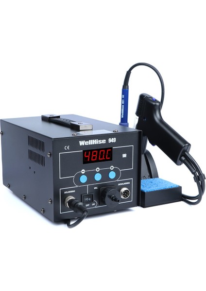 WellHise 949 Vakumlu Havya İstasyonu Lehim Sökme Tabancalı Isı Ayarlı fırsatları