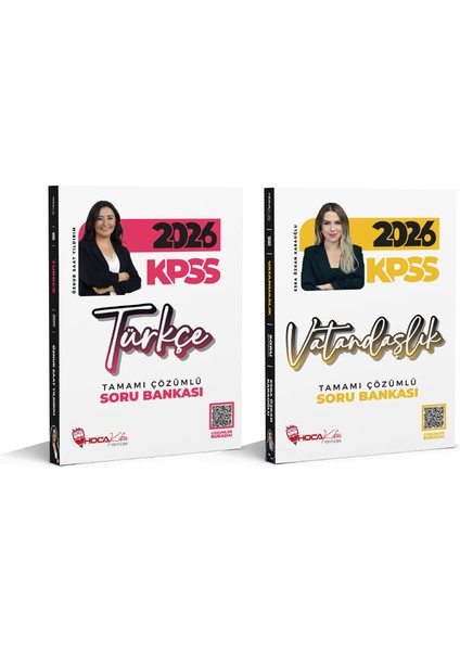 2026 Kpss Türkçe Soru Bankası- Vatandaşlık Soru Bankası 2 Li Set
