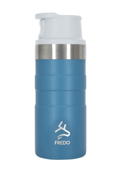 Comfort Therm Paslanmaz Çelik Mavi Termos Bardak, Mug 350ml