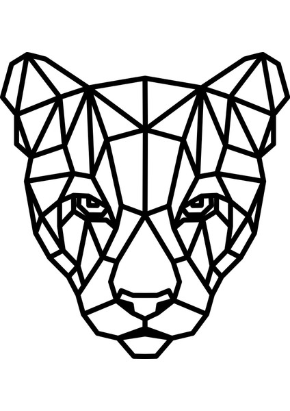 Jaguar-Kaplan-Çita Dekoratif Tablo-Duvar Dekoru 32X31 fiyatları